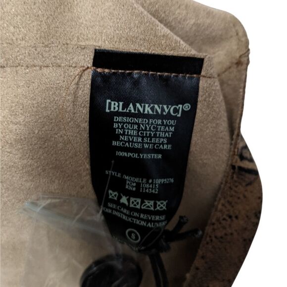 Anthropologie BLANKNYC Renegade Snake Printed Blazer Jacket S - Picture 11 of 12